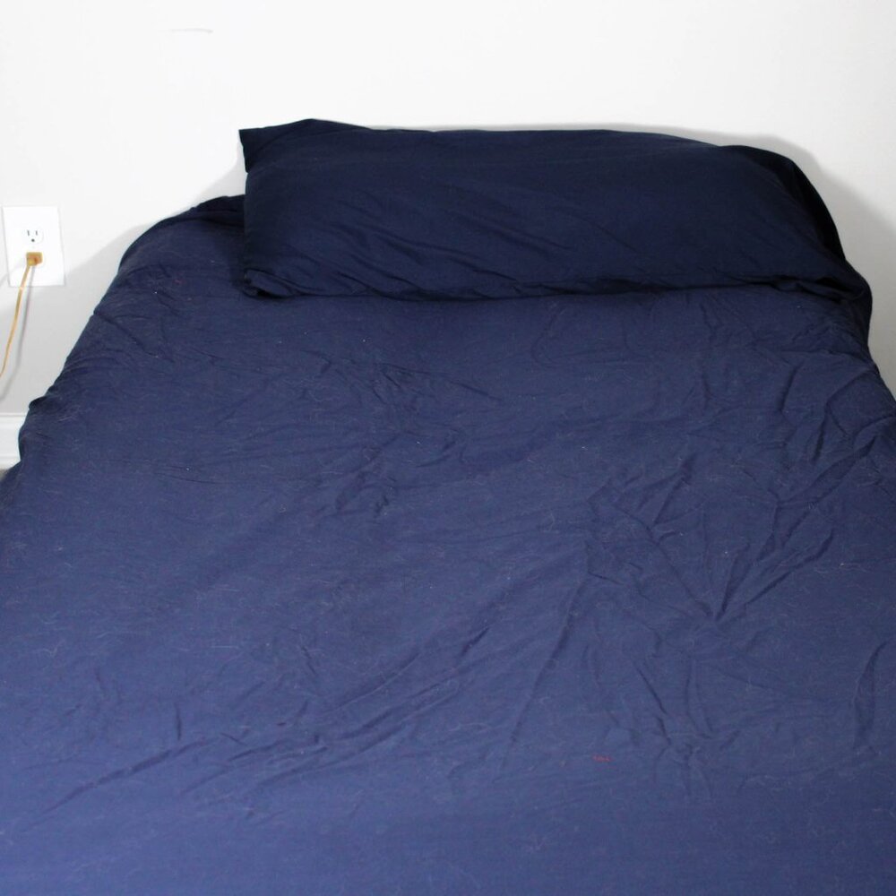 Navy Blue King Size Pillowcase By Mainstays